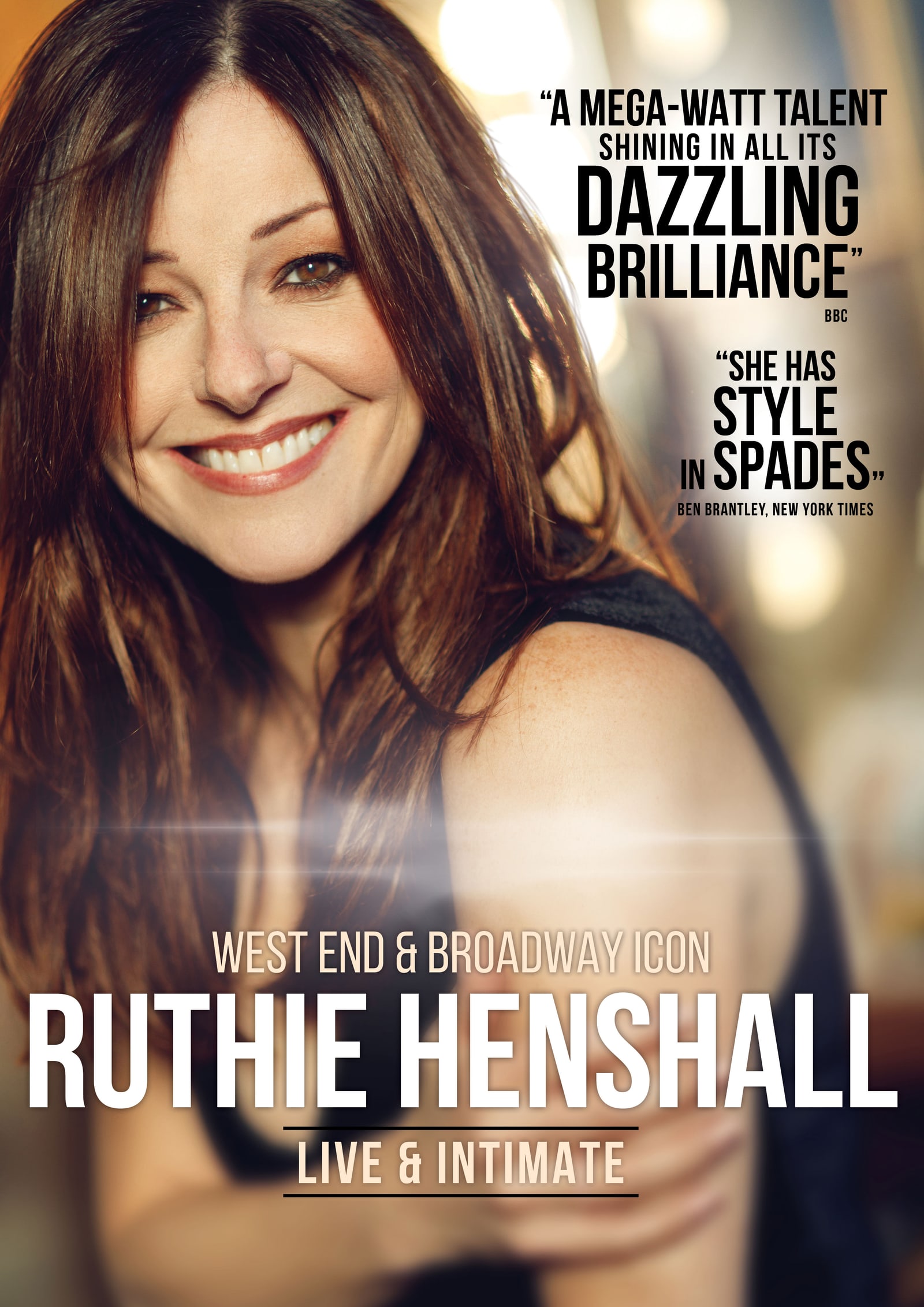 Ruthie Henshall Australian tour poster